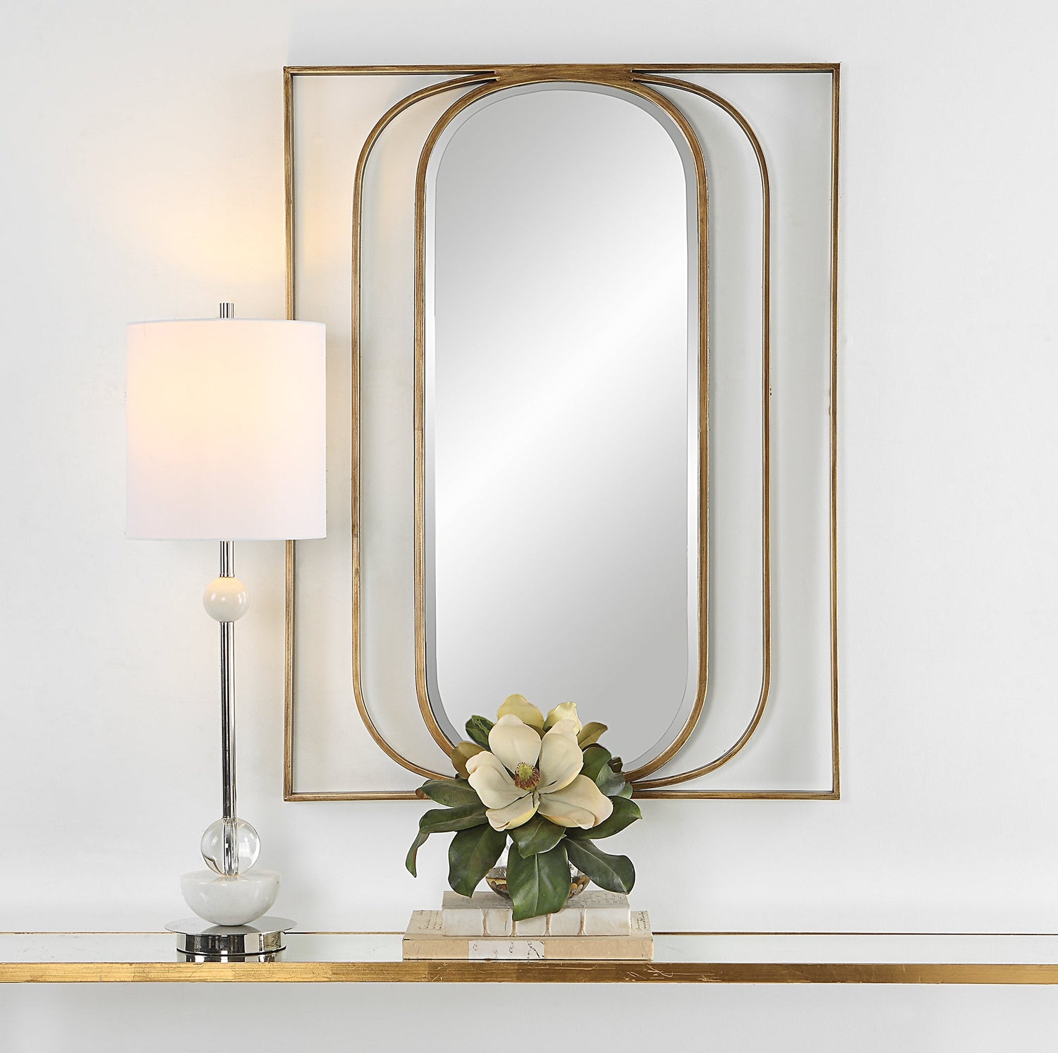 Uttermost Replicate Contemporary Oval Mirror - Home Elegance USA