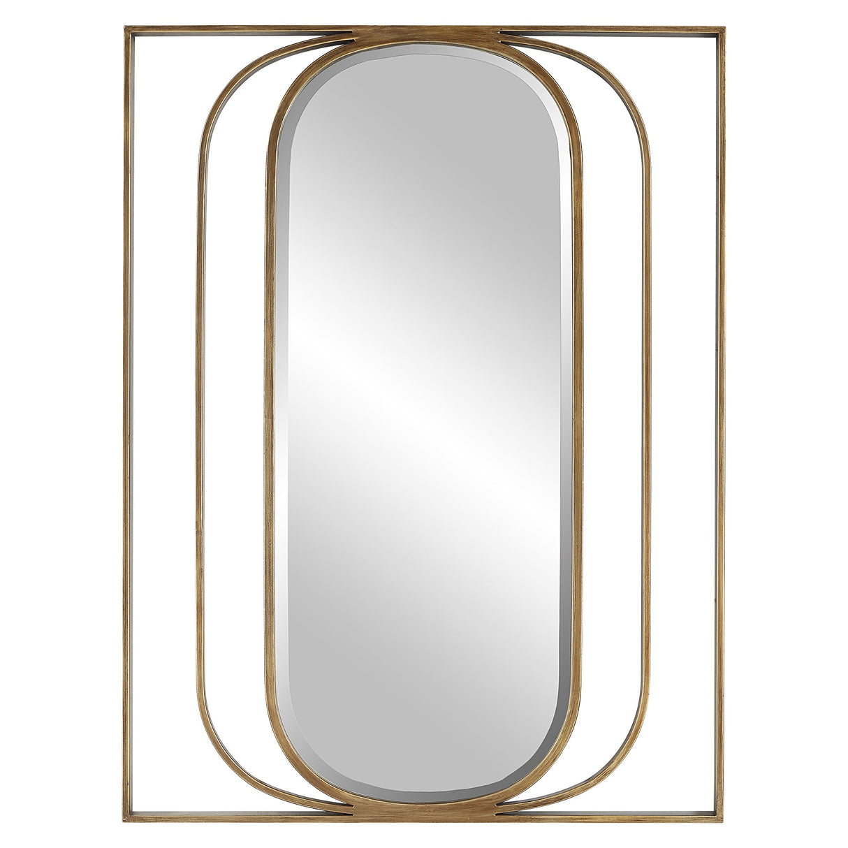 Uttermost Replicate Contemporary Oval Mirror - Home Elegance USA