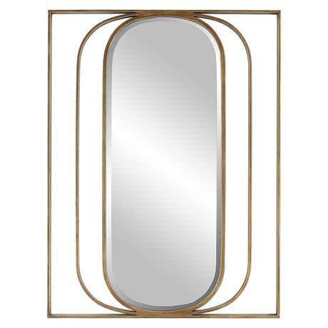 Uttermost Replicate Contemporary Oval Mirror - Home Elegance USA