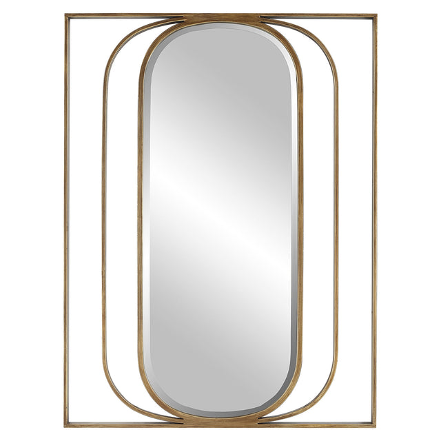 Uttermost Replicate Contemporary Oval Mirror - Home Elegance USA