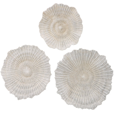 Uttermost Ocean Gems Coral Wall Decor - Set Of 3 - Home Elegance USA