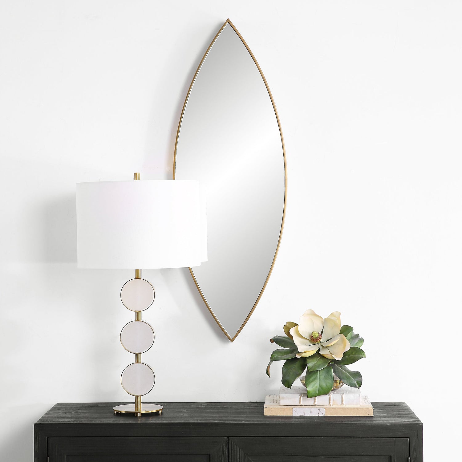 Uttermost Ellipse Gold Mirror - Home Elegance USA