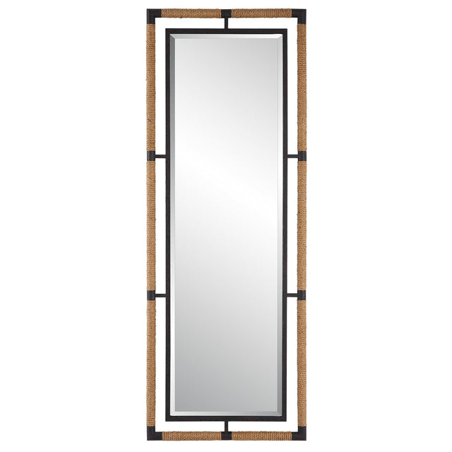 Uttermost Melville Iron & Rope Tall Mirror - Home Elegance USA