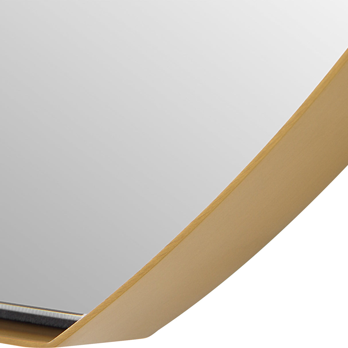 Cabell Small Brass Mirror | Uttermost | Home Elegance USA