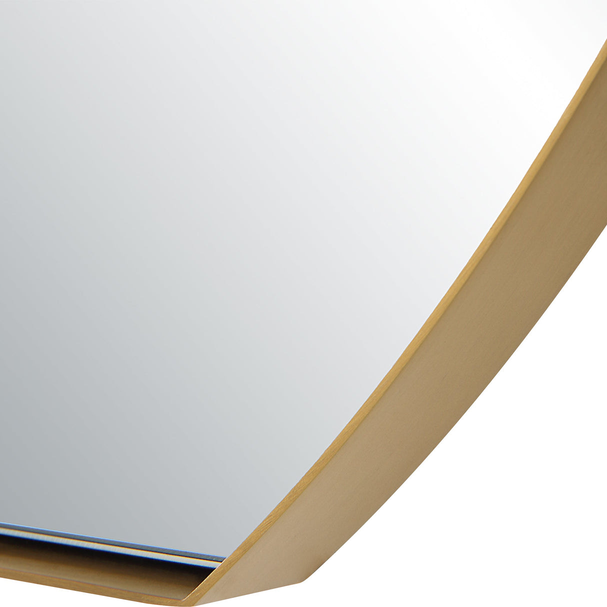 Cabell Brass Oval Mirror | Uttermost | Home Elegance USA