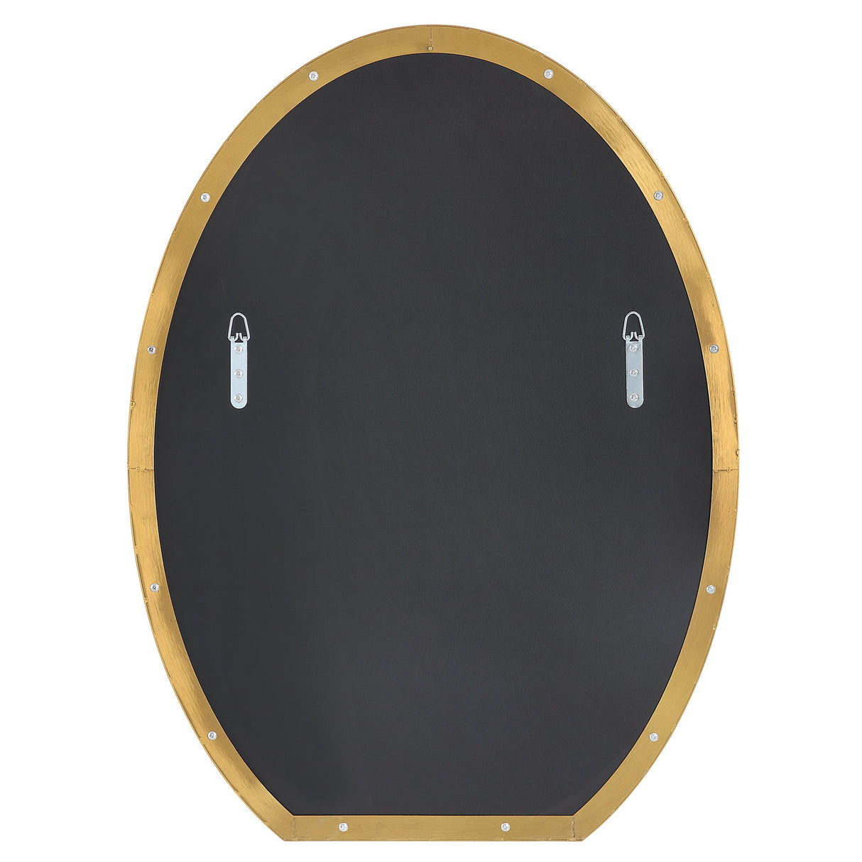Cabell Brass Oval Mirror | Uttermost | Home Elegance USA