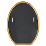 Cabell Brass Oval Mirror | Uttermost | Home Elegance USA