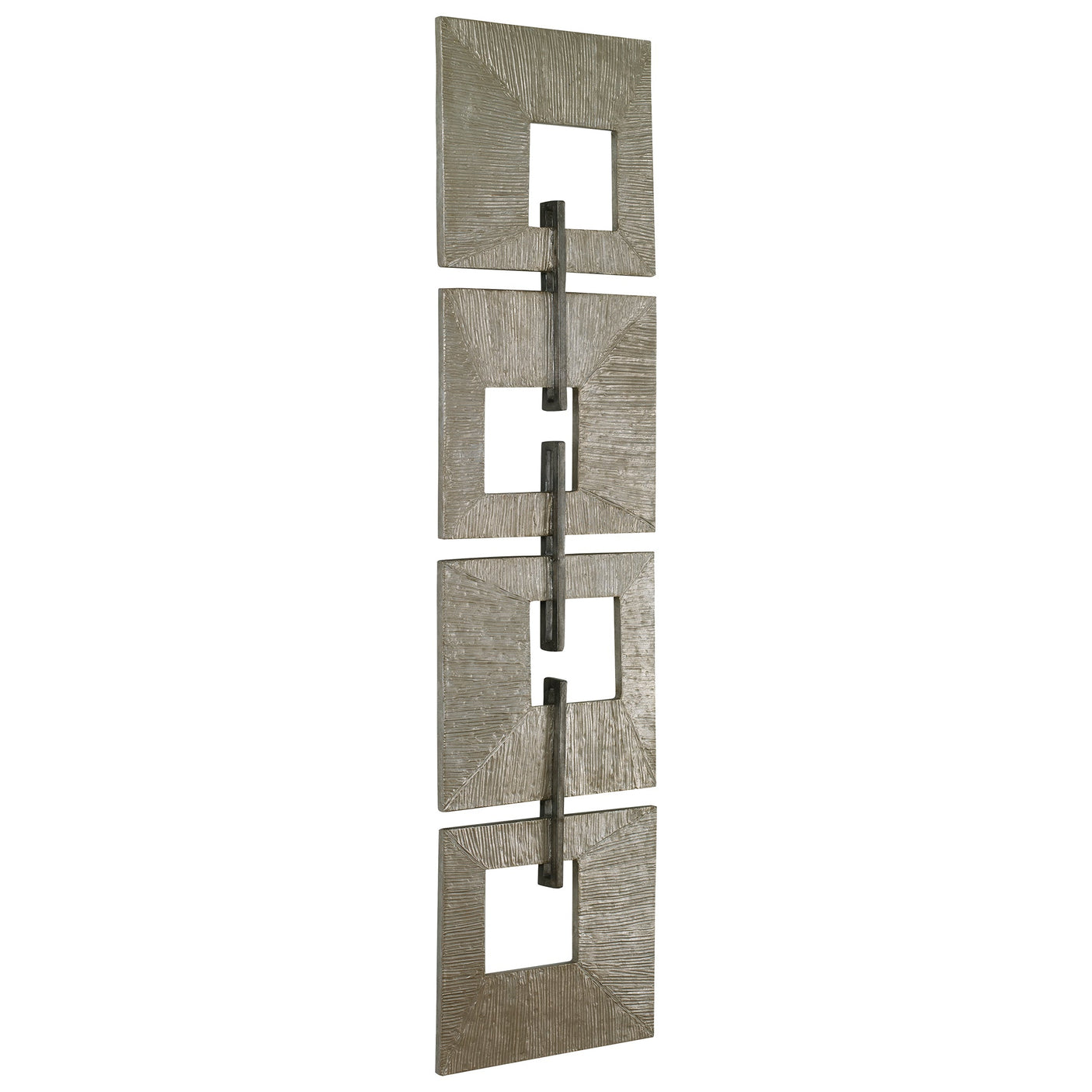 Uttermost Linked Champagne Metal Wall Decor - Home Elegance USA