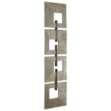 Uttermost Linked Champagne Metal Wall Decor - Home Elegance USA