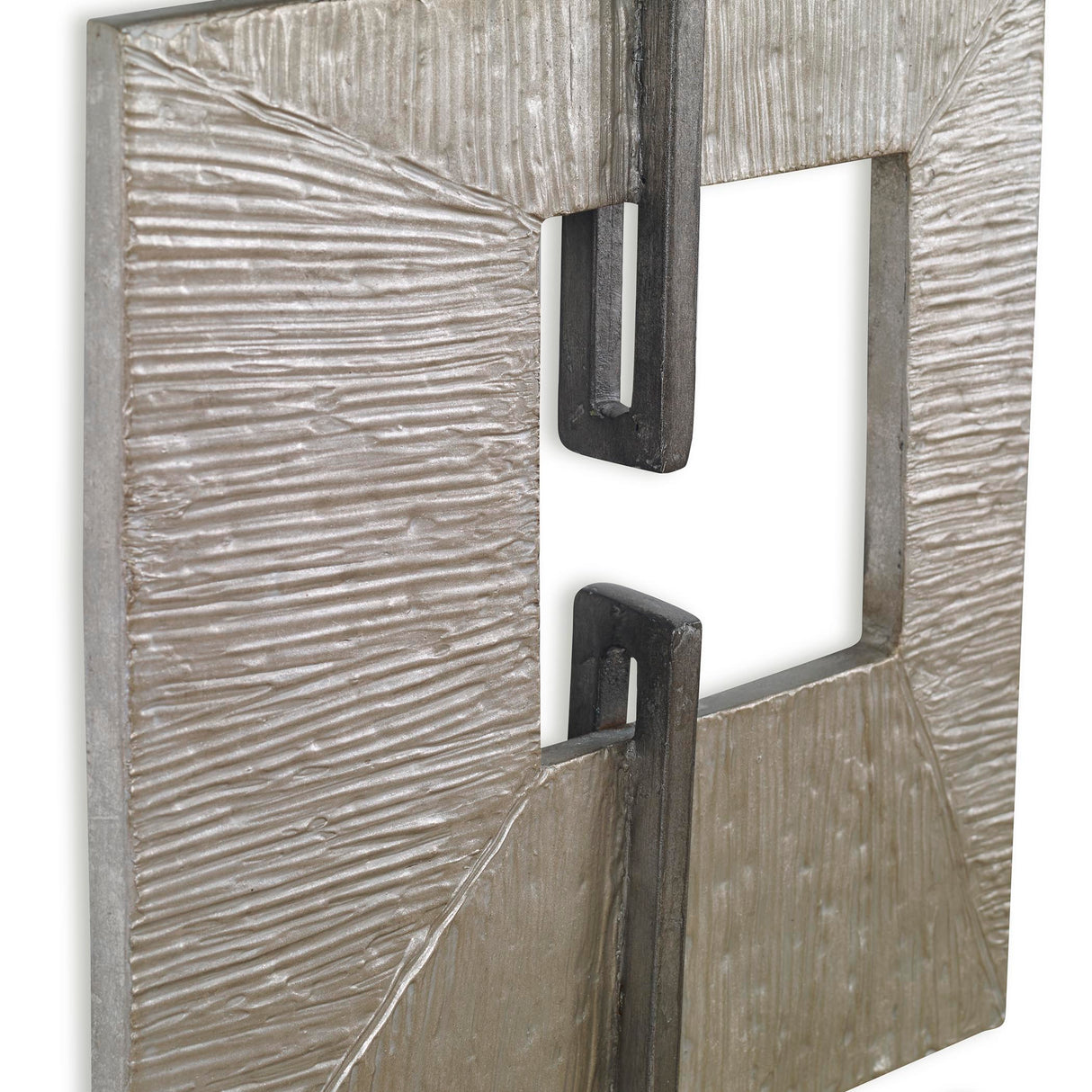 Uttermost Linked Champagne Metal Wall Decor - Home Elegance USA