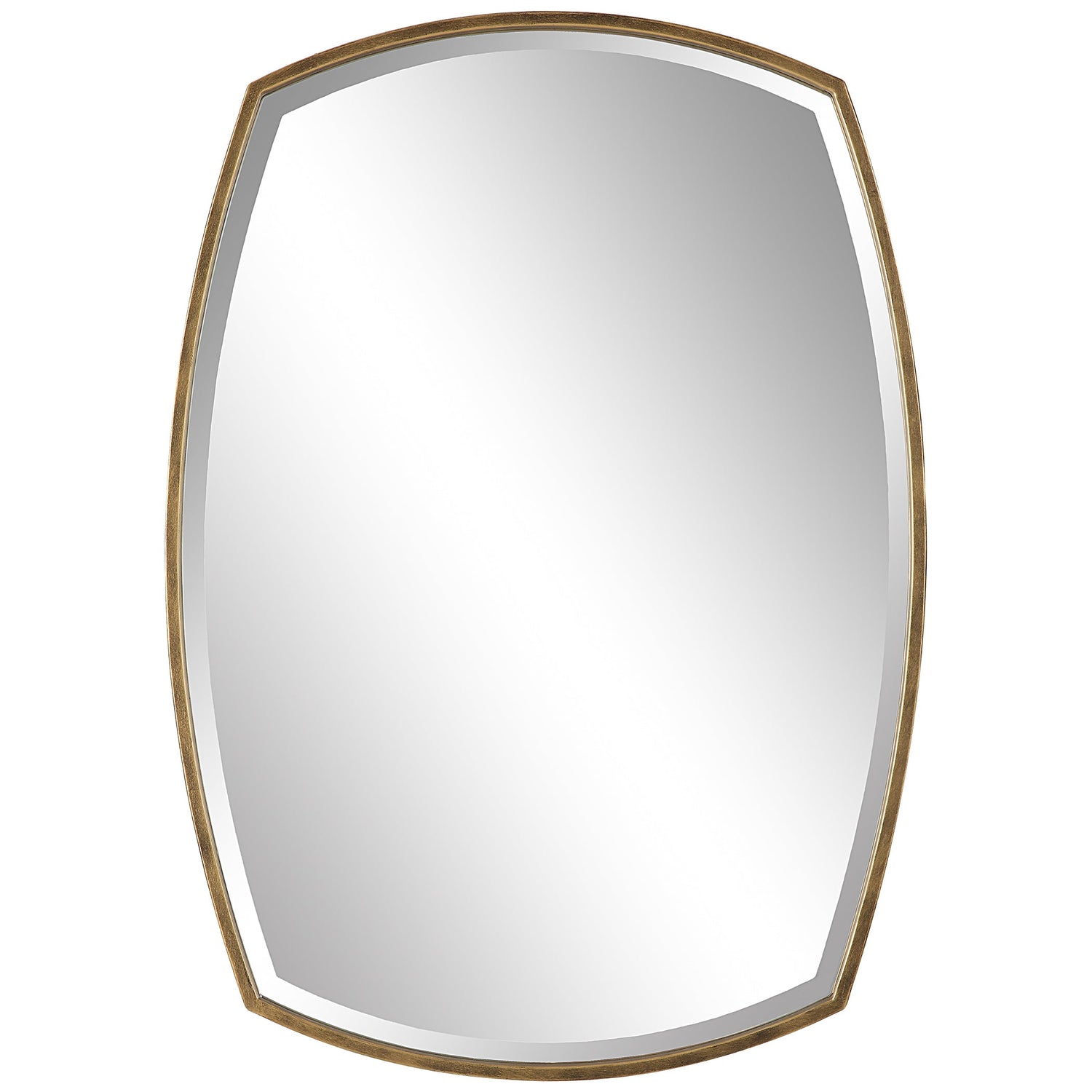 Uttermost Varenna Aged Gold Vanity Mirror - Home Elegance USA