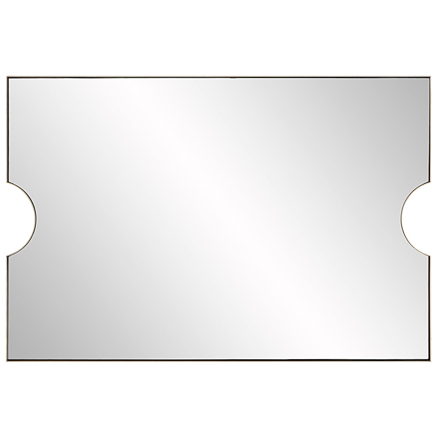 Uttermost Ticket Gold Vanity Mirror - Home Elegance USA