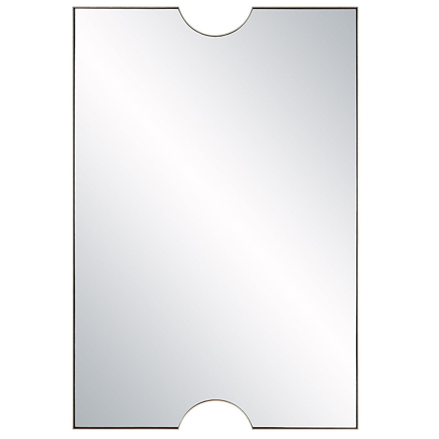 Uttermost Ticket Gold Vanity Mirror - Home Elegance USA