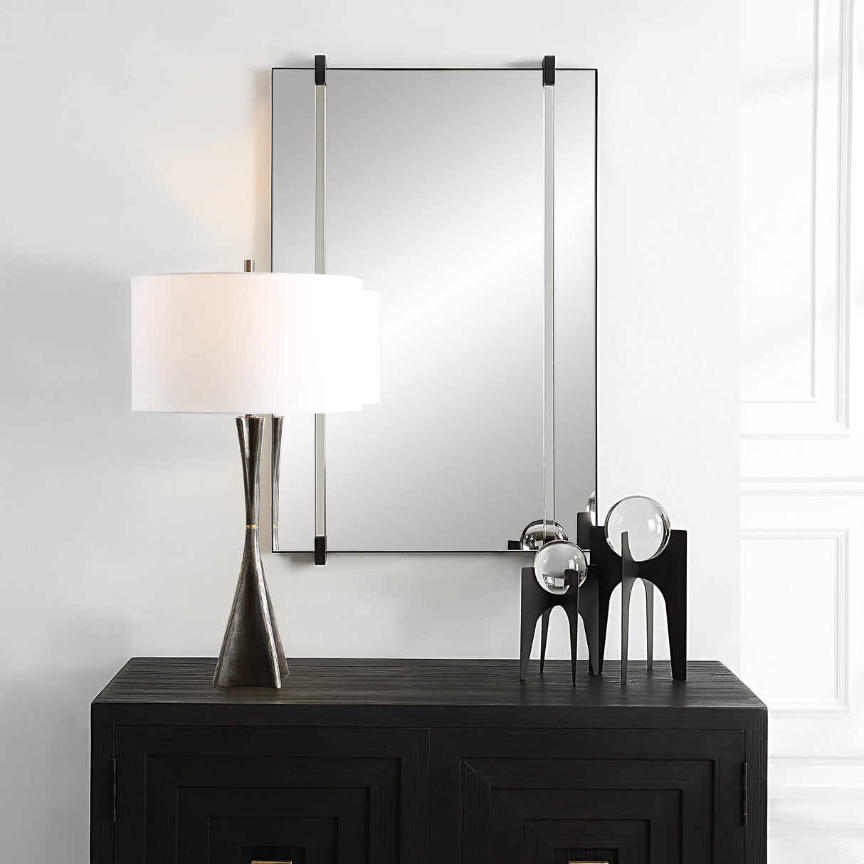 Uttermost Ladonna Rods Mirror - Home Elegance USA