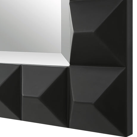 Uttermost Studded Black Mirror - Home Elegance USA