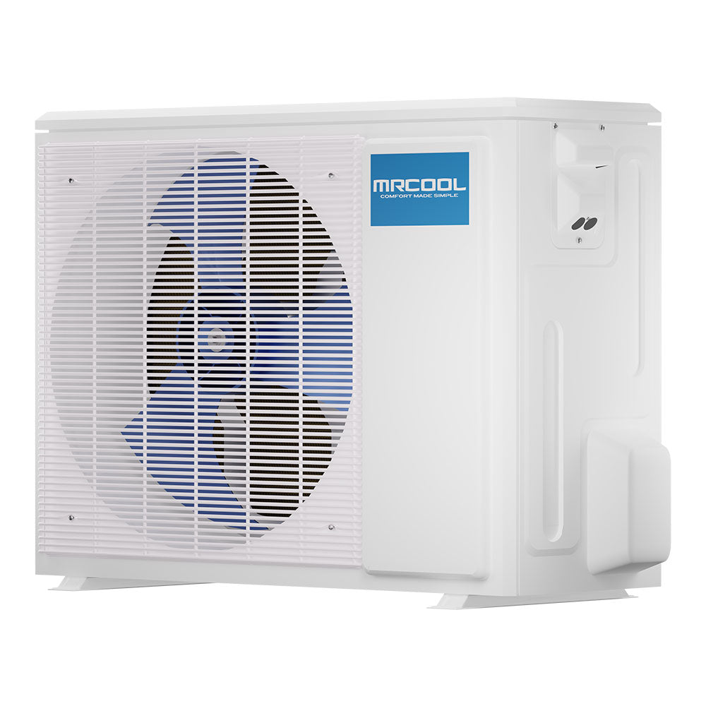 MRCOOL DIY Mini Split - 18,000 BTU Single Zone Ceiling Cassette Ductless Air Conditioner and Heat Pump with 25 ft. Install Kit, DIY-18-HP-CASS-230C25 - Home Elegance USA