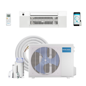 Mrcool Diy Mini Split - 18,000 Btu Single Zone Ceiling Cassette Ductless Air Conditioner And Heat Pump