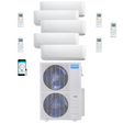 Mrcool Diy Mini Split - 51,000 Btu 5 Zone Ductless Air Conditioner And Heat Pump, Diy-B-548Hp0909091212