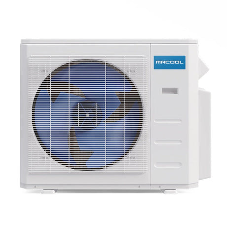 Mrcool Diy Mini Split - 18,000 Btu 2 Zone Ceiling Cassette Ductless Air Conditioner And Heat Pump, Diy-Bc-218Hp0909