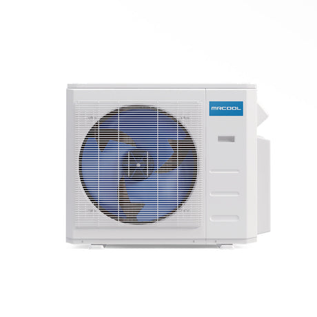 Mrcool Diy Mini Split - 33,000 Btu 3 Zone Ceiling Cassette Ductless Air Conditioner And Heat Pump With 25 Ft. Install Kit, Diy336Hpc091212-25