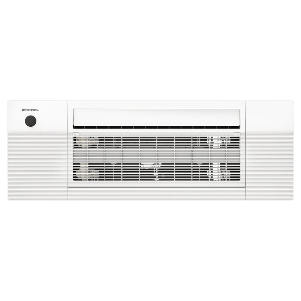 MRCOOL DIY Mini Split - 21,000 BTU 2 Zone Ceiling Cassette Ductless Air Conditioner and Heat Pump, DIY-BC-218HP0912 - Home Elegance USA