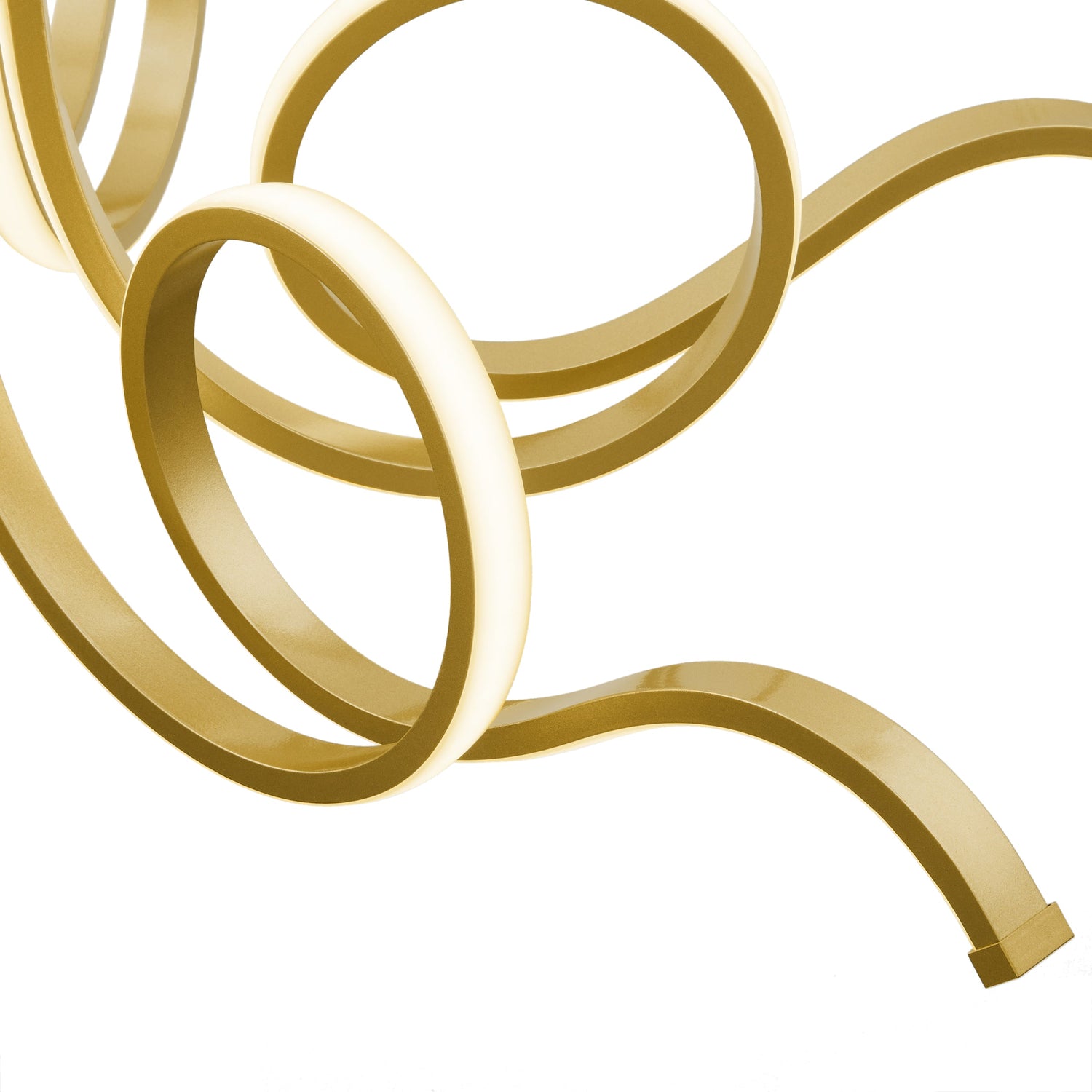 Magnolia LED Adjustable Chandelier // Sandy Gold - Home Elegance USA