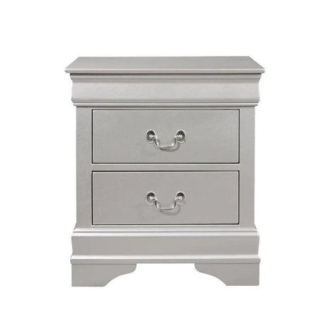 Marley Bedroom Set in Silver Finish by Global Furniture Global Furniture