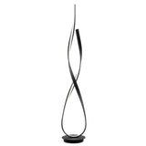 Matte Black Vienna LED 55" Tall Floor Lamp // Dimmable - Home Elegance USA