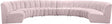 Infinity Modular 8 Piece Sectional In Pink - 638Pink-8Pc | Meridian