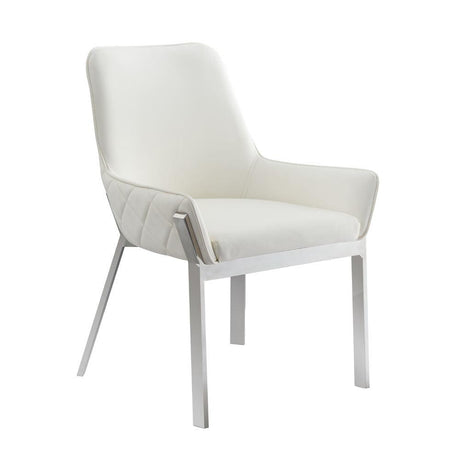 J&M Furniture - Mc Miami Dining Chair White (Set Of 2) - 18871-Dc-W
