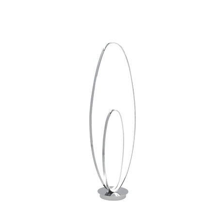 Milan Chrome LED 65" Floor Lamp // Dimmable - Home Elegance USA