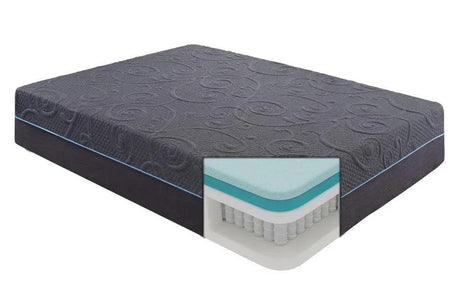 Mira 14 Inch Gel-Infused Memory Foam Hybrid Mattress - MT-H14 Homelegance Furniture