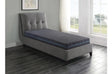 Mira 8 Inch Gel-Infused Memory Foam Hybrid Mattress - Mt-H08 | Homelegance