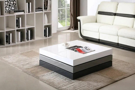 Modern Rotary Coffee Table CW01 by J&M Furniture J&M Furniture