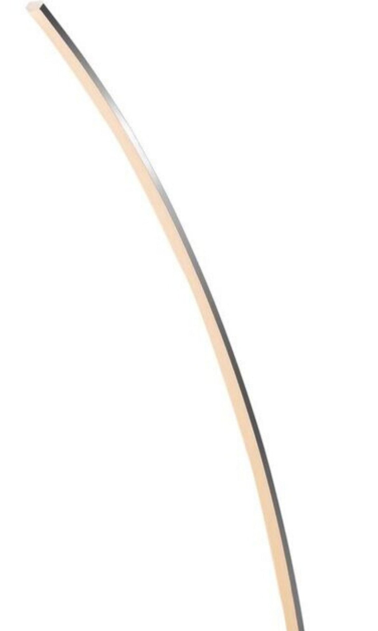 Modern Arc LED Chrome 65" Floor Lamp // On & Off Foot Switch - Home Elegance USA