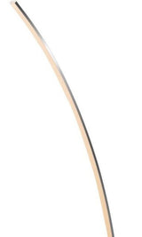 Modern Arc LED Chrome 65" Floor Lamp // On & Off Foot Switch - Home Elegance USA
