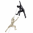 Modern Wall Decor- Climbing Couple- set of two climbers - Home Elegance USA