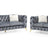 Moderno Contemporary Sofa and Loveseat by Galaxy Furniture Galaxy Furniture