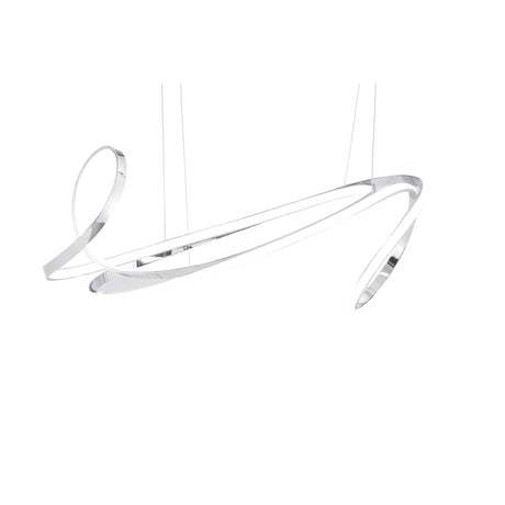 Moscow LED Chandelier // Chrome - Home Elegance USA