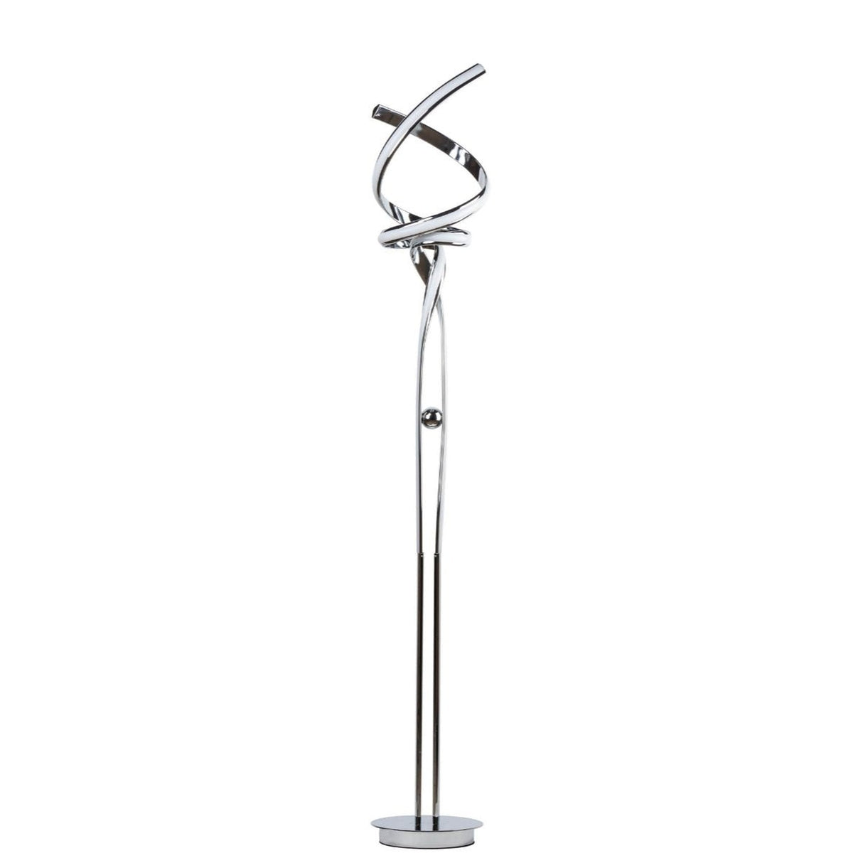 Munich LED Chrome 63" Floor Lamp // Dimmable - Home Elegance USA