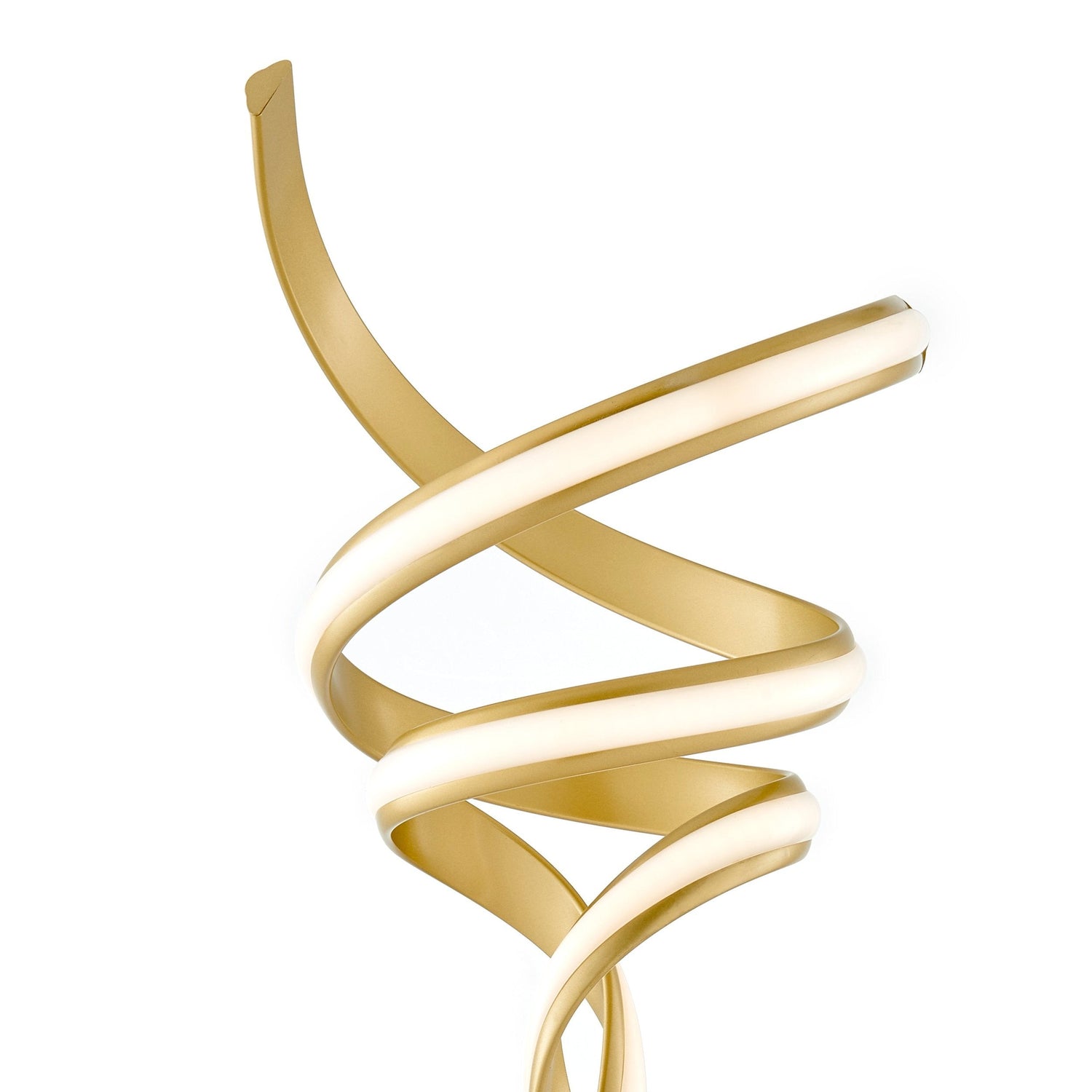 Munich LED Sandy Gold 63" Floor Lamp // Dimmable - Home Elegance USA