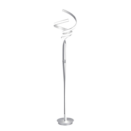 Munich LED Silver 63" Floor Lamp // Dimmable - Home Elegance USA