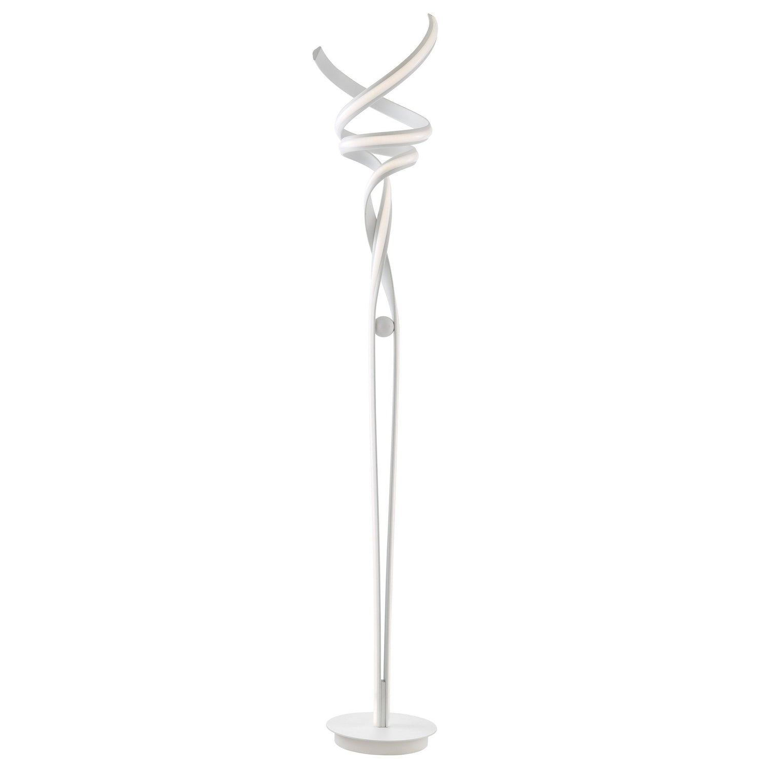Munich LED White  63" Floor Lamp // Dimmable - Home Elegance USA