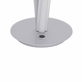 Munich Silver Table Lamp // LED Strip & Touch Dimmer - Home Elegance USA