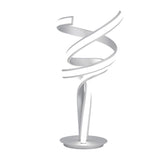 Munich Silver Table Lamp // LED Strip & Touch Dimmer - Home Elegance USA