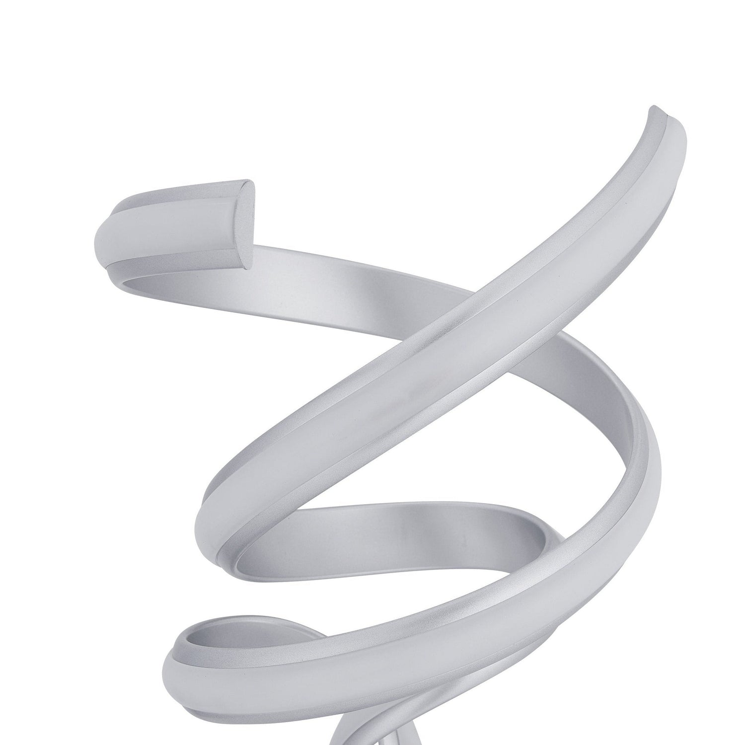 Munich Silver Table Lamp // LED Strip & Touch Dimmer - Home Elegance USA