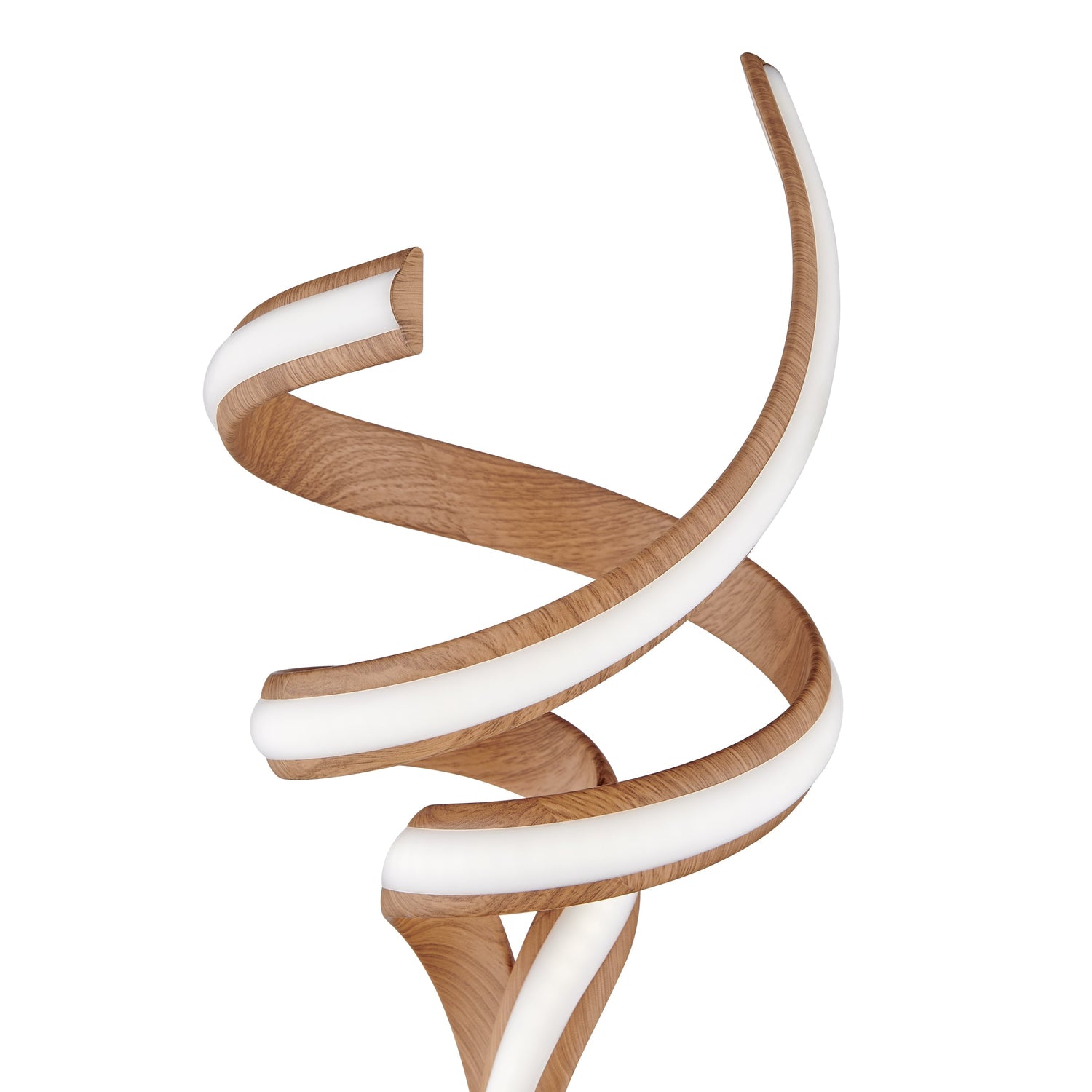 Munich Wood Table Lamp // LED Strip & Touch Dimmer - Home Elegance USA