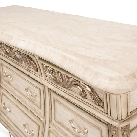 Michael Amini Platine De Royale Champagne Dresser - Home Elegance USA