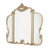 Michael Amini Platine De Royale Champagne Vanity Mirror - Home Elegance USA