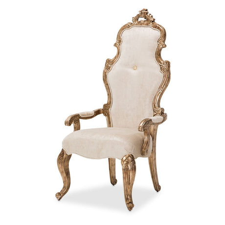 Michael Amini Platine De Royale Desk Chair - Home Elegance USA